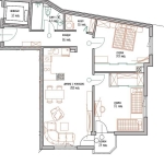 Тристаен апартамент в Варна, Цветен квартал - 112 кв.м за 843 €/кв.м - Снимка #1