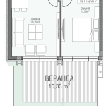 Двустаен апартамент в Пловдив, Христо Смирненски - 57 кв.м за 2619 €/кв.м - Снимка #1
