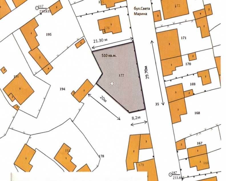 Парцел в Кричим - 510 кв.м за 51 €/кв.м - Снимка #1