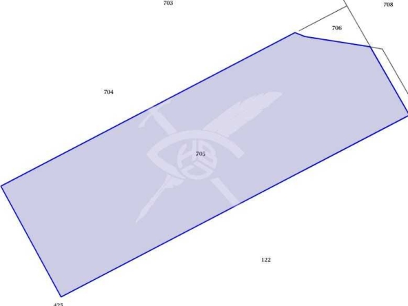 Парцел в Поморие - 3877 кв.м за 200 €/кв.м - Снимка #1