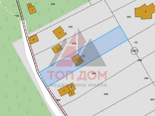 Парцел в Варна, м-т Боровец - север - 500 кв.м за 62 €/кв.м - Снимка #1