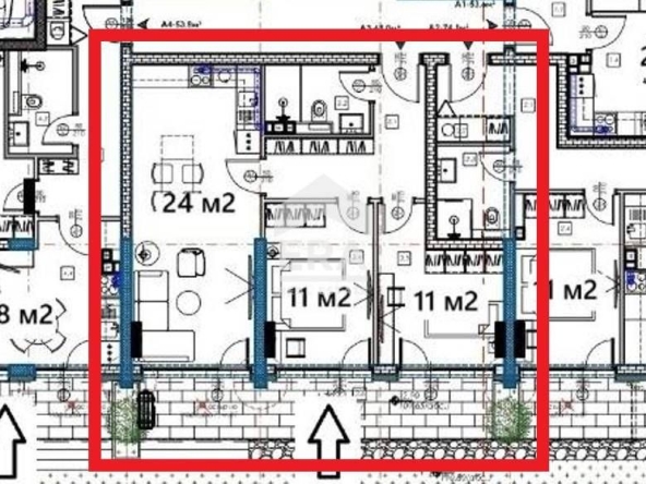 Тристаен апартамент в Варна, Изгрев - 80 кв.м за 1350 €/кв.м - Снимка #1
