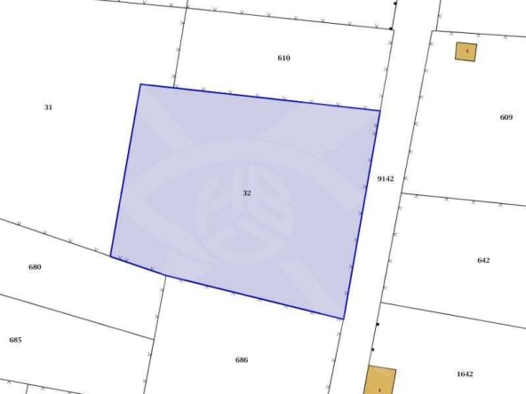 Парцел в с. Костиево, Област Пловдив - 2411 кв.м за 18 €/кв.м - Снимка #1