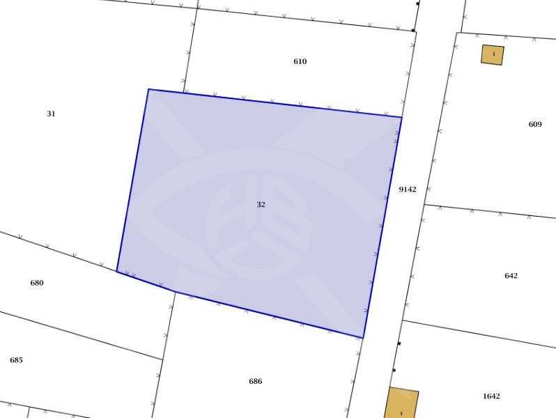 Парцел в с. Костиево, Област Пловдив - 2411 кв.м за 18 €/кв.м - Снимка #1