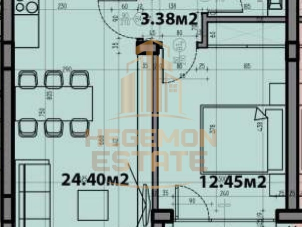 Двустаен апартамент в Варна, Виница - 66 кв.м за 1552 €/кв.м - Снимка #1