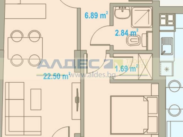 Двустаен апартамент в София, Център - 84 кв.м за 1207 €/кв.м - Снимка #1