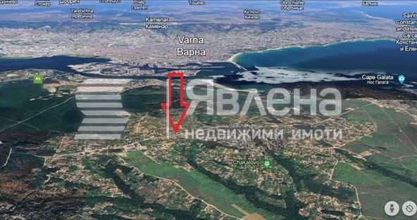 Парцел в Варна, м-т Боровец - север - 1007 кв.м за 77 €/кв.м - Снимка #1