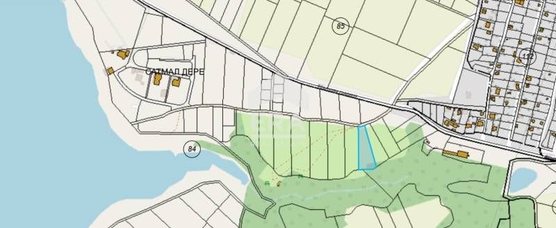 Парцел в с. Гарваново, Област Хасково - 2500 кв.м за 27 €/кв.м - Снимка #1