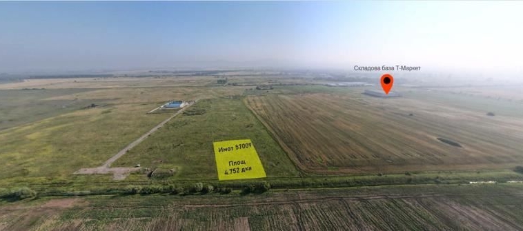 Парцел в Елин Пелин - 4752 кв.м за 20 €/кв.м - Снимка #1