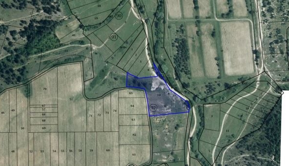 Парцел в Банско - 6556 кв.м за 38 €/кв.м - Снимка #1