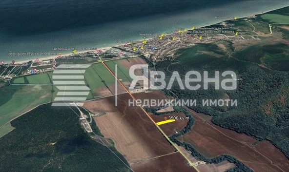 Парцел в Обзор - 3500 кв.м за 6 €/кв.м - Снимка #1