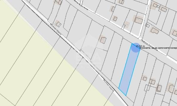 Парцел в Хасково, в.з. Хасково - 1057 кв.м за 60 €/кв.м - Снимка #1