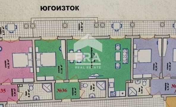Двустаен апартамент в Хасково, Център - 51 кв.м за 1580 €/кв.м - Снимка #1