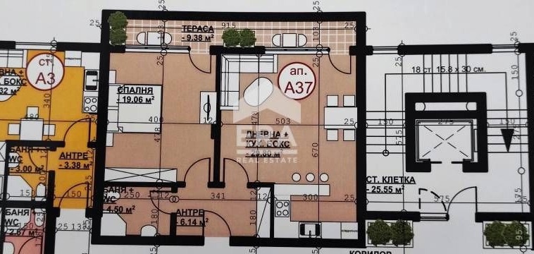 Двустаен апартамент в Хасково, Орфей - 96 кв.м за 954 €/кв.м - Снимка #1