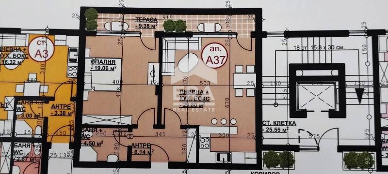 Двустаен апартамент в Хасково, Орфей - 96 кв.м за 954 €/кв.м - Снимка #1