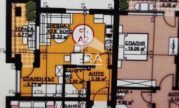 Едностаен апартамент в Хасково, Орфей - 50 кв.м за 1215 €/кв.м - Снимка #1