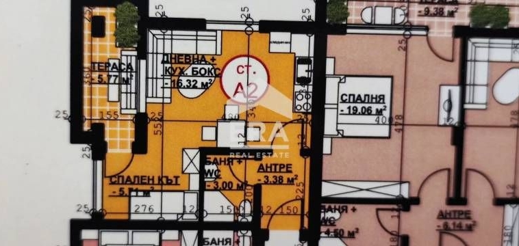 Едностаен апартамент в Хасково, Орфей - 50 кв.м за 1215 €/кв.м - Снимка #1