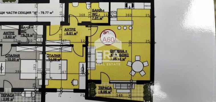 Двустаен апартамент в Хасково, Орфей - 99 кв.м за 614 €/кв.м - Снимка #1