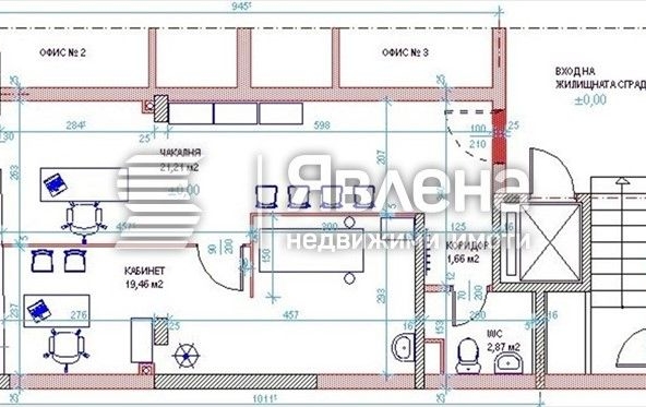 Тристаен апартамент в София, Докторски паметник - 53 кв.м за 3772 €/кв.м - Снимка #1
