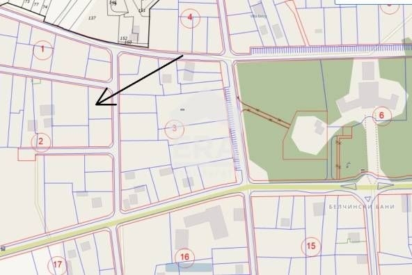 Парцел в с. Белчин, Област София-област - 1030 кв.м за 40 €/кв.м - Снимка #1