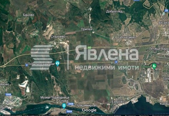 Парцел в с. Слънчево, Област Варна - 14500 кв.м за 22 €/кв.м - Снимка #1