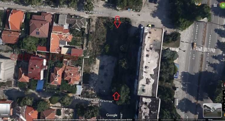 Парцел в Добрич, Център - 1308 кв.м за 142 €/кв.м - Снимка #1