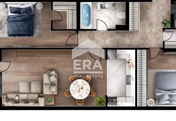 Тристаен апартамент в София, Люлин 5 - 125 кв.м за 1567 €/кв.м - Снимка #1