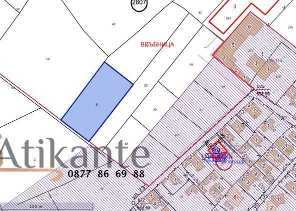 Парцел в София, Република - 2054 кв.м за 80 €/кв.м - Снимка #1