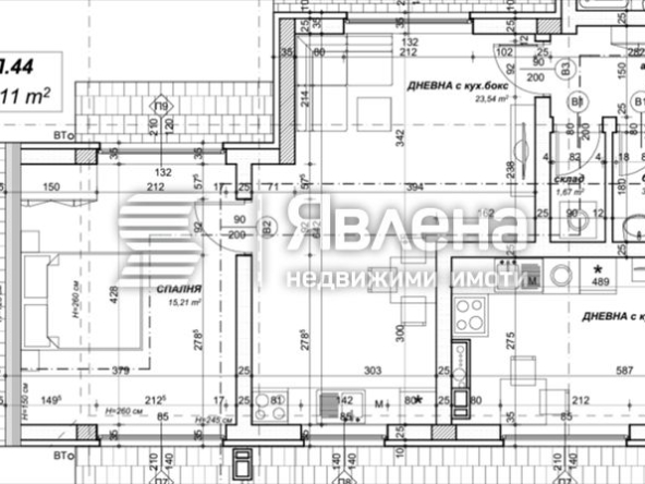 Двустаен апартамент в София, Овча купел 2 - 69 кв.м за 1681 €/кв.м - Снимка #1