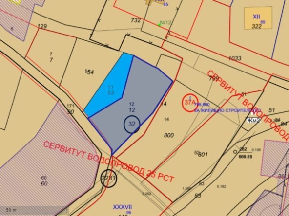 Парцел в Банкя - 954 кв.м за 75 €/кв.м - Снимка #1