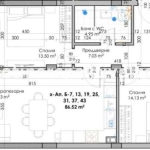Тристаен апартамент в Пловдив, Кючук Париж - 105 кв.м за 1458 €/кв.м - Снимка #1