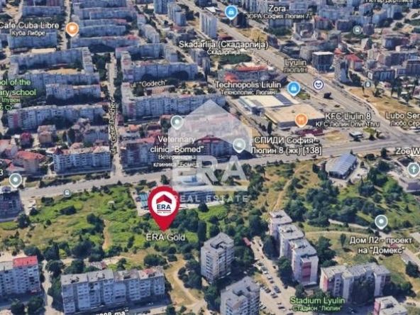Парцел в София, Люлин 2 - 2092 кв.м за 146 €/кв.м - Снимка #1
