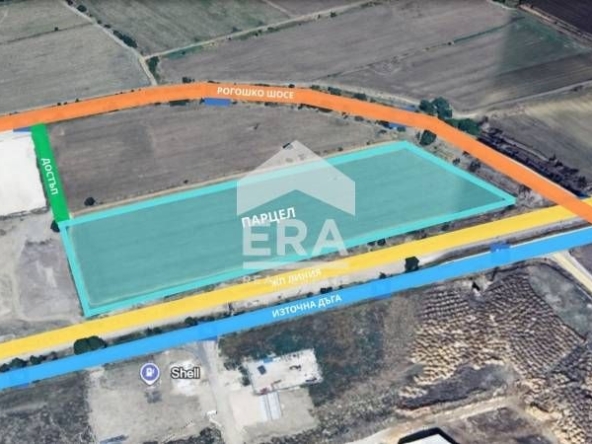 Парцел в Пловдив, Индустриална зона - Изток - 32461 кв.м за 9 €/кв.м - Снимка #1