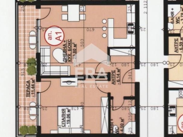 Двустаен апартамент в Хасково, Орфей - 98 кв.м за 616 €/кв.м - Снимка #1