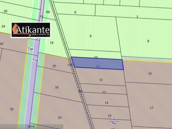 Парцел в Банкя - 1300 кв.м за 48 €/кв.м - Снимка #1