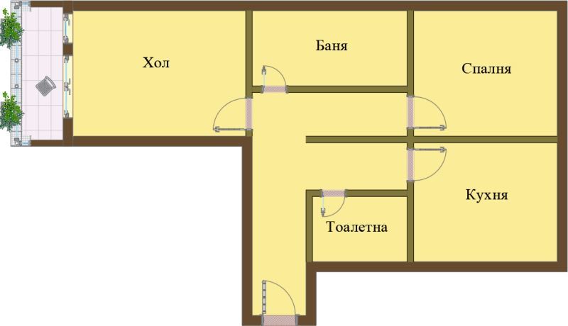 Двустаен апартамент в София, Младост 4 - 67 кв.м за 2374 €/кв.м - Снимка #1