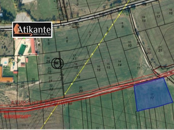 Парцел в Банкя - 4660 кв.м за 21 €/кв.м - Снимка #1