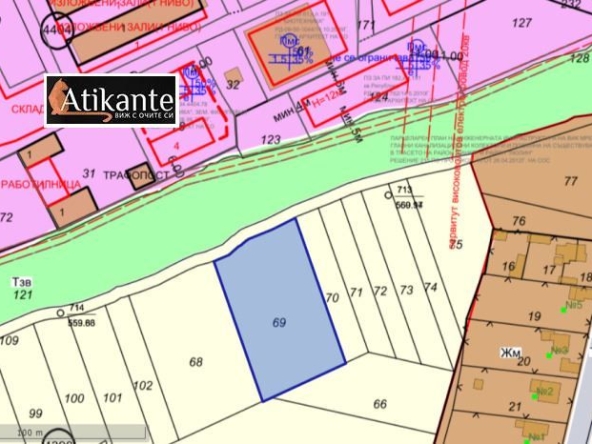 Парцел в Банкя - 2637 кв.м за 40 €/кв.м - Снимка #1