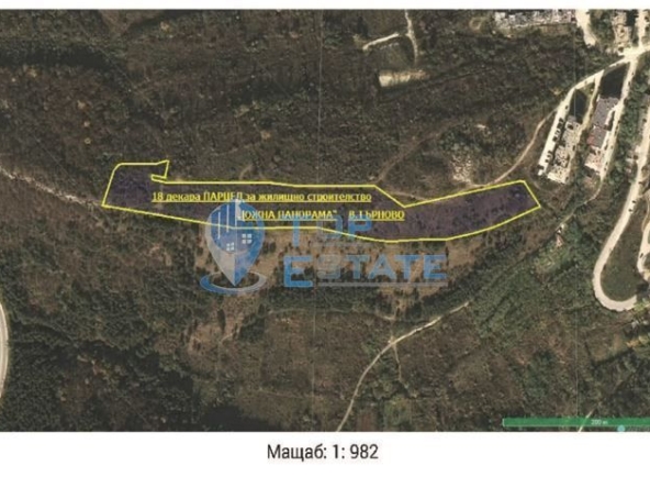 Парцел в Велико Търново, Бузлуджа - 17855 кв.м за 150 €/кв.м - Снимка #1