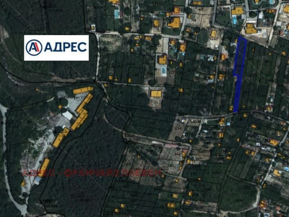 Парцел в Плевен, Кайлъка - 1064 кв.м за 37 €/кв.м - Снимка #1