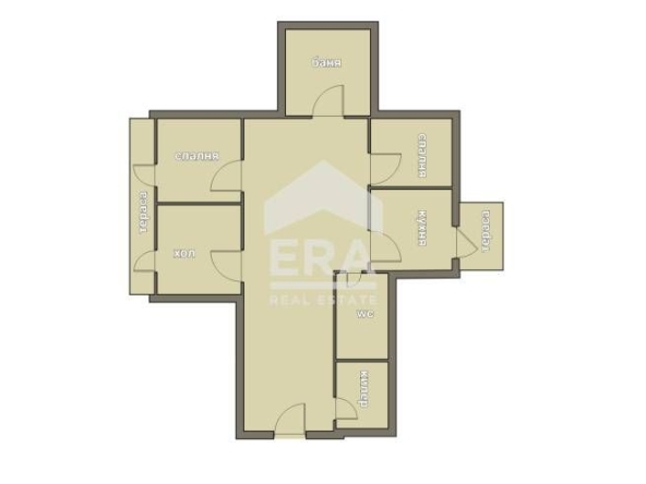 Четиристаен апартамент в Варна, Аспарухово - 81 кв.м за 1754 €/кв.м - Снимка #1