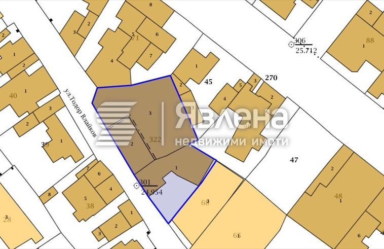 Парцел в Варна, Христо Ботев - 488 кв.м за 1128 €/кв.м - Снимка #1
