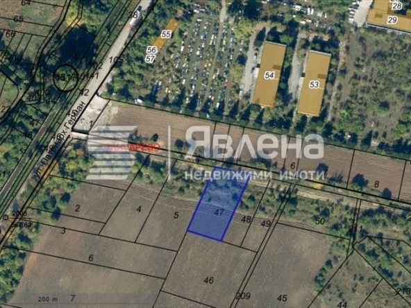 Парцел в София, в.з. Врана - Герман - 1916 кв.м за 105 €/кв.м - Снимка #1