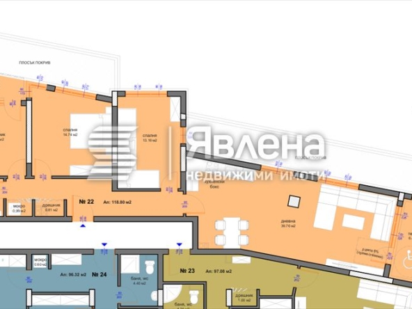 Тристаен апартамент в Бургас, Меден рудник - зона Д - 141 кв.м за 1204 €/кв.м - Снимка #1