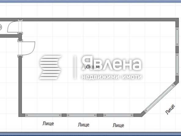 Дава се под наем Магазин в Варна, Червен площад - 60 кв.м за 950 € - Снимка #1