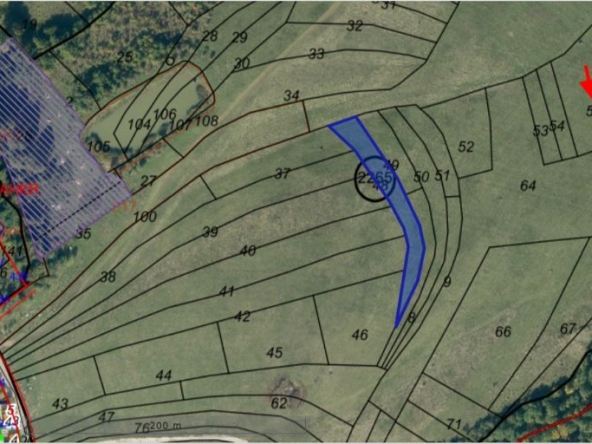 Парцел в Банкя - 1863 кв.м за 50 €/кв.м - Снимка #1