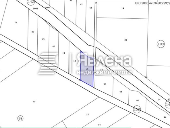 Парцел в с. Алдомировци, Област София-област - 7107 кв.м за 16 €/кв.м - Снимка #1