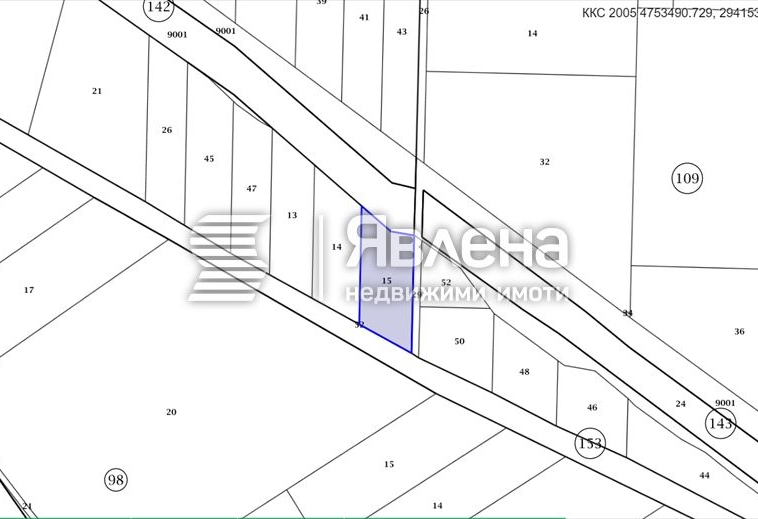 Парцел в с. Алдомировци, Област София-област - 7107 кв.м за 16 €/кв.м - Снимка #1