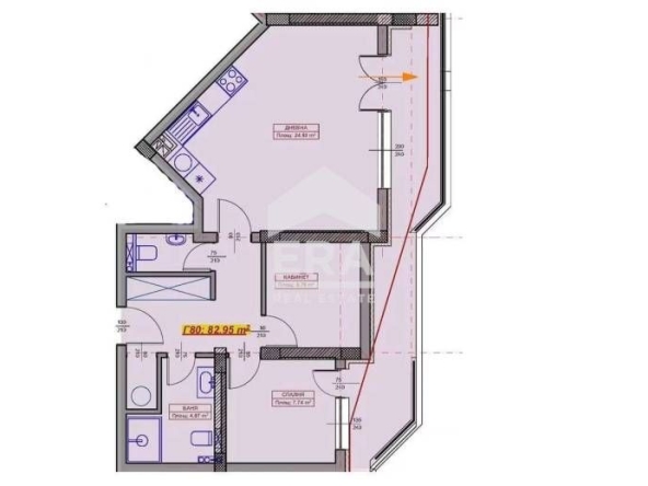 Тристаен апартамент в Варна, Възраждане 1 - 98 кв.м за 1786 €/кв.м - Снимка #1