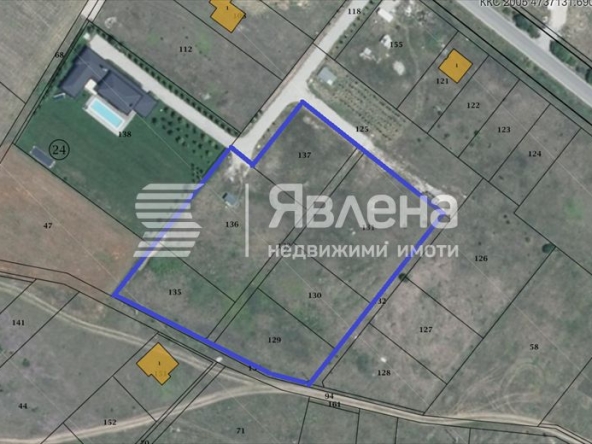 Парцел в с. Гурмазово, Област София-област - 7884 кв.м за 93 €/кв.м - Снимка #1